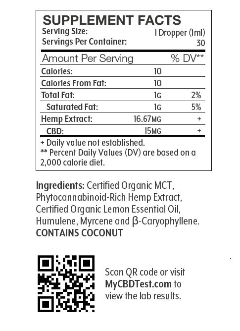CBD Oil (unflavored)