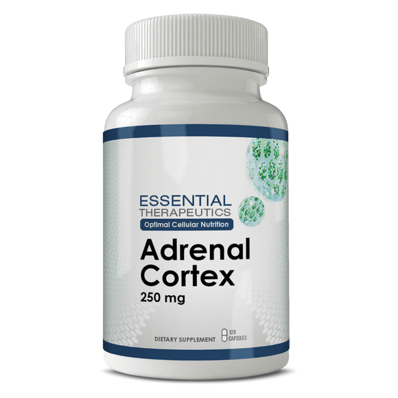 Adrenal Cortex Glandular Supplement-increases mental and physical energy and helps with stamina and resistance to stress. See video below
