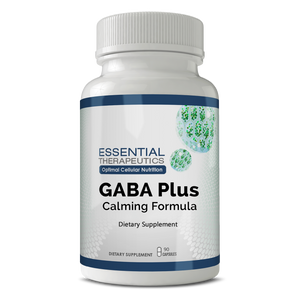GABA Plus - Calming Formula-all natural formula works within minutes to reduce anxiety, tension, and stress
