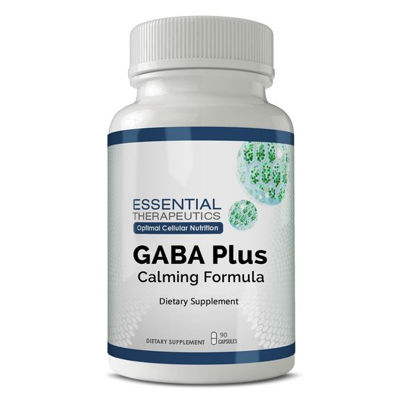 GABA Plus - Calming Formula-all natural formula works within minutes to reduce anxiety, tension, and stress